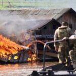 Carreta perde o controle e provoca colisão com caminhão na Avenida do Turismo; dois ficam feridos em Manaus