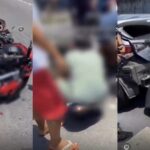 Motorista de micro-ônibus usa machado durante briga com condutor de ônibus na Djalma Batista
